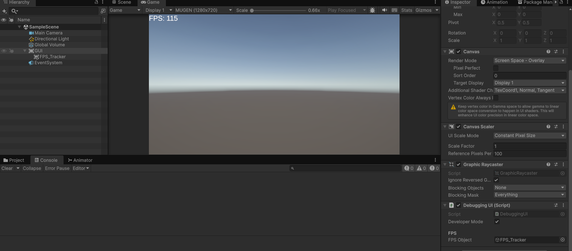 FPS tracker